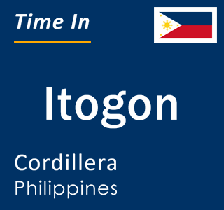 Current local time in Itogon, Cordillera, Philippines