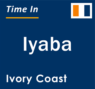 Current local time in Iyaba, Ivory Coast