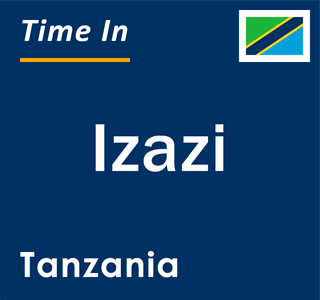 Current local time in Izazi, Tanzania