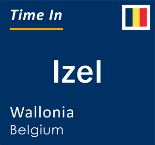 Current local time in Izel, Wallonia, Belgium