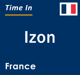 Current local time in Izon, France