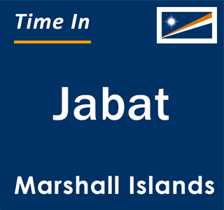 Current local time in Jabat, Marshall Islands