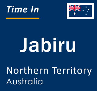 Current local time in Jabiru, Northern Territory, Australia