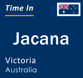 Current local time in Jacana, Victoria, Australia