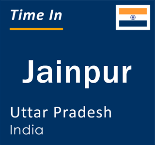 Current local time in Jainpur, Uttar Pradesh, India