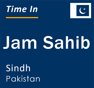 Current local time in Jam Sahib, Sindh, Pakistan