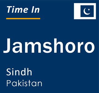 Current local time in Jamshoro, Sindh, Pakistan