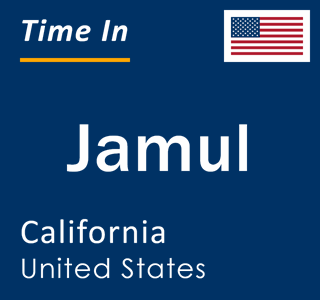 Current local time in Jamul, California, United States