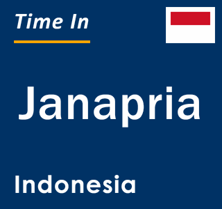 Current local time in Janapria, Indonesia