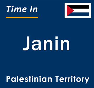 Current local time in Janin, Palestinian Territory