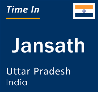 Current local time in Jansath, Uttar Pradesh, India