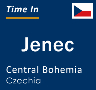 Current local time in Jenec, Central Bohemia, Czechia