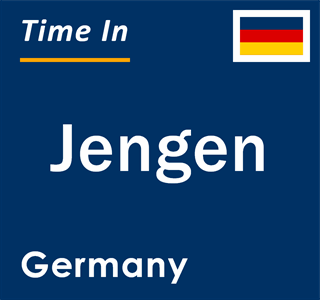 Current local time in Jengen, Germany