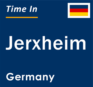 Current local time in Jerxheim, Germany