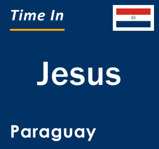 Current local time in Jesus, Paraguay