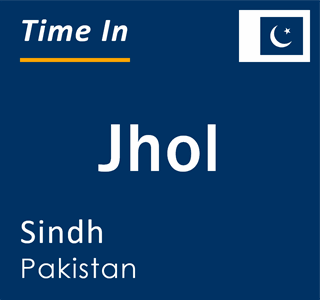 Current local time in Jhol, Sindh, Pakistan