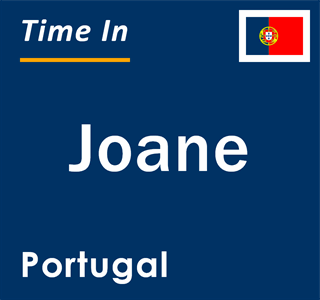 Current local time in Joane, Portugal