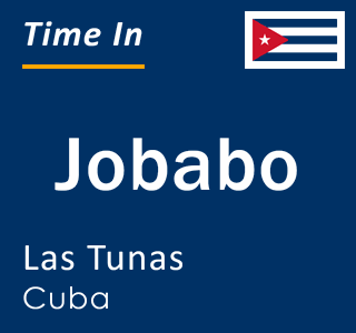 Current local time in Jobabo, Las Tunas, Cuba