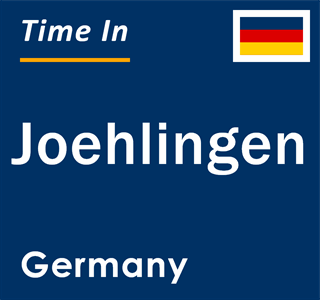 Current local time in Joehlingen, Germany