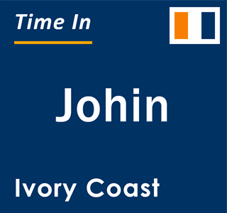 Current local time in Johin, Ivory Coast