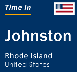 Current local time in Johnston, Rhode Island, United States