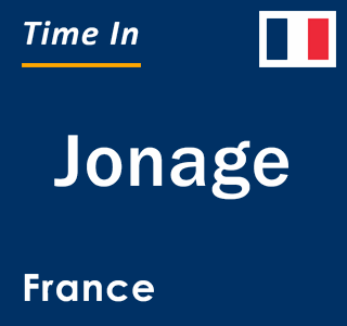 Current local time in Jonage, France