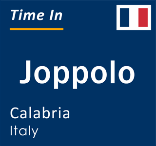 Current local time in Joppolo, Calabria, Italy