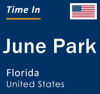 Current local time in June Park, Florida, United States