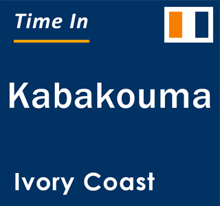 Current local time in Kabakouma, Ivory Coast