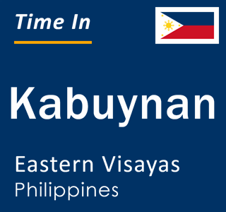 Current local time in Kabuynan, Eastern Visayas, Philippines