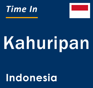 Current local time in Kahuripan, Indonesia