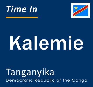 Current local time in Kalemie, Tanganyika, Democratic Republic of the Congo