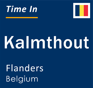 Current local time in Kalmthout, Flanders, Belgium