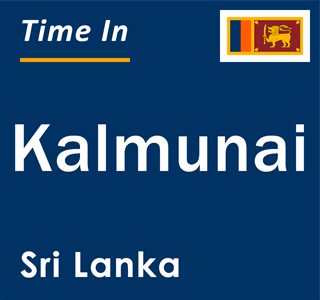 Current local time in Kalmunai, Sri Lanka