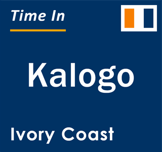 Current local time in Kalogo, Ivory Coast