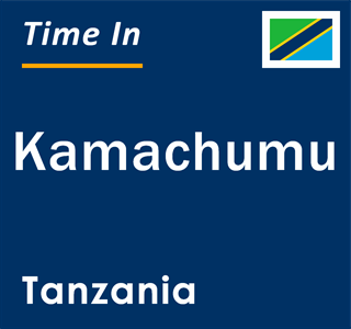 Current local time in Kamachumu, Tanzania