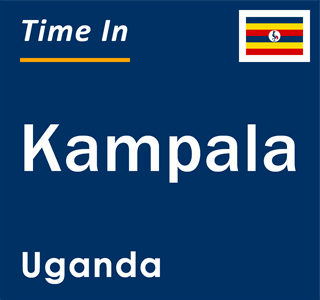 Current local time in Kampala, Uganda