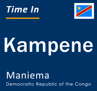 Current local time in Kampene, Maniema, Democratic Republic of the Congo