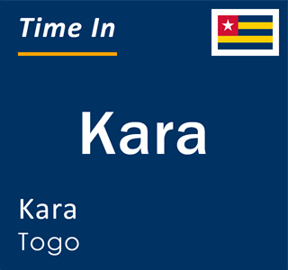 Current local time in Kara, Kara, Togo