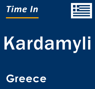 Current local time in Kardamyli, Greece