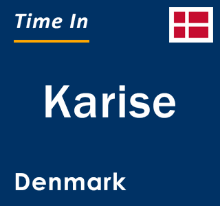 Current local time in Karise, Denmark