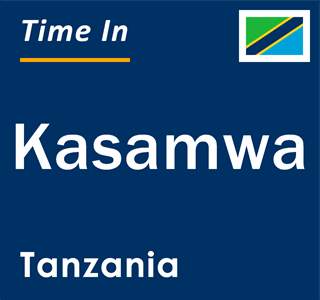 Current local time in Kasamwa, Tanzania