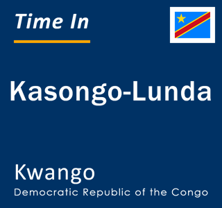 Current local time in Kasongo-Lunda, Kwango, Democratic Republic of the Congo