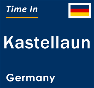 Current local time in Kastellaun, Germany