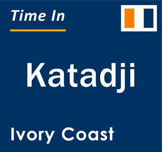 Current local time in Katadji, Ivory Coast