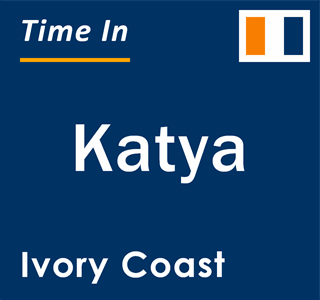 Current local time in Katya, Ivory Coast