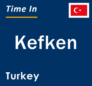 Current local time in Kefken, Turkey