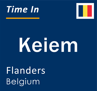 Current local time in Keiem, Flanders, Belgium