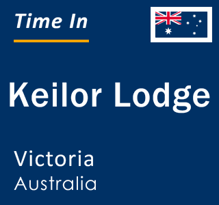 Current local time in Keilor Lodge, Victoria, Australia