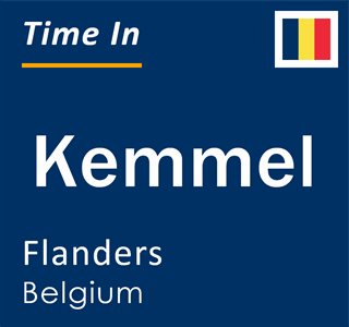 Current local time in Kemmel, Flanders, Belgium